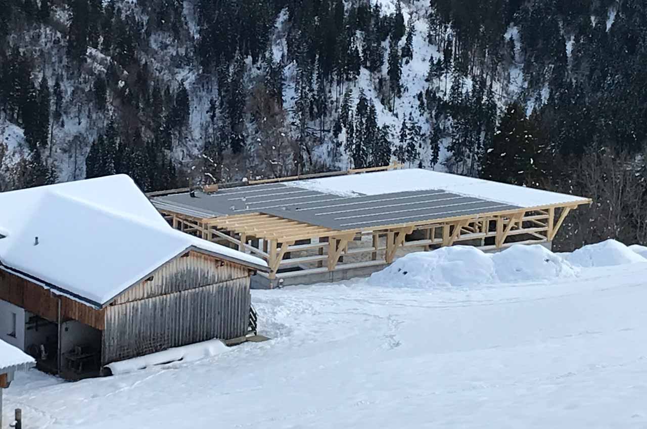 Kälberstall Furna 2018